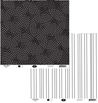 Luxe Designs - Sleeping In 12x12 d/sided patterned paper  (pack of 10)